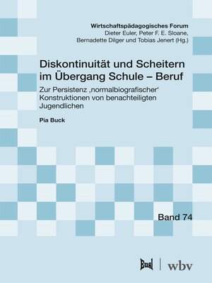 cover image of Diskontinuität und Scheitern im Übergang Schule – Beruf